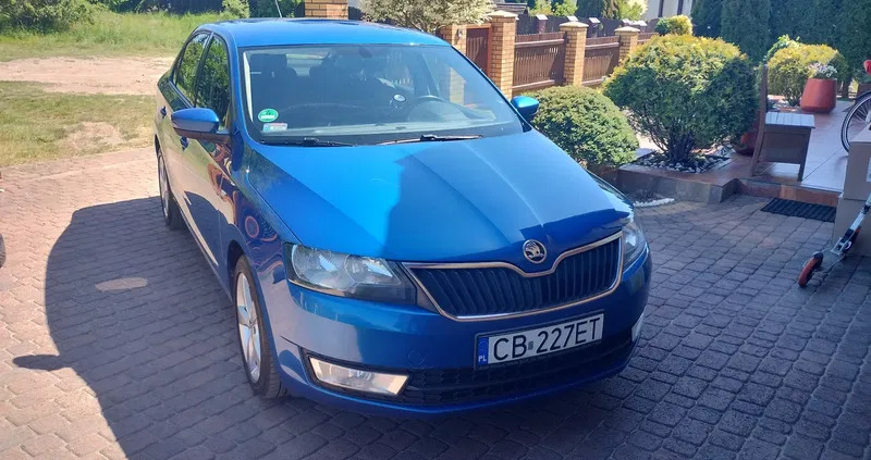 kujawsko-pomorskie Skoda RAPID cena 28500 przebieg: 255316, rok produkcji 2015 z Bydgoszcz